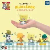 現貨 日本 T-arts 湯姆貓與傑利鼠躲貓貓公仔 扭蛋 轉蛋 模型 Hide&Seek 泰菲 辦公室小物 卡通 動漫