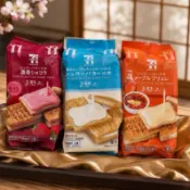 現貨 🌟 日本7-11 砂糖樹 砂糖奶油樹 夾心餅乾 原味 焦糖布蕾 焦糖布丁 砂糖樹 巧克力砂糖樹 砂糖奶油夾心餅乾
