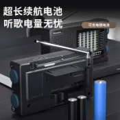 紫菀百貨店 【專業級別】便攜式收音機 全波段收音 老人適用 半導體收音機 精簡設計 台灣插頭 全新現貨