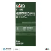 KATO 11-212 車輛配件 室內燈 (白色LED.6入)