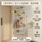 時尚家居 免運 【企業採購】 可開發票 🌟免運發出🌟免打孔 頂天立地洞洞板 屏風玄關架 置物架 窄型衣帽架 門口掛衣架 牆面裝飾 居家收納架 層架 門後置物工廠直銷 售後保障 全館折扣 6s810