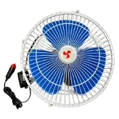 (店+)車用電風扇 車扇 汽車夾扇 車內風扇 10吋 12V 24V 點菸器風扇 車用風扇 強風力 汽車降溫