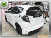 泰山美研社22090302 HONDA FIT06-11 FIT JAZZ 紅黑 C型光柱LED尾燈(當月報價為準)