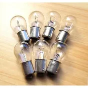 1156 單芯平角 清光鎢絲燈泡 12V / 21W