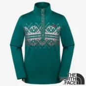 Marc jacobs旗艦店 【THE NORTH FACE 美國】男 立領拉鍊中層 保暖衣『綠』NF0A3L7E
