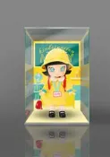 ����泡泡瑪特 Molly 幼稚園 BJD娃娃 專用展示盒