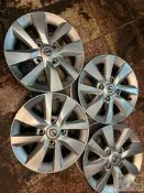 15吋鋁圈 NISSAN 超稀有 4/114 精美小圈 5.5J ET45 CB66.1 MARCH/TIIDA