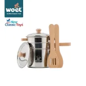 荷蘭New Classic Toys 夢想主廚鍋具套件組 10640 /家家酒玩具/木製玩具/廚房玩具