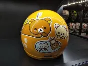 瀧澤部品 華泰WT K856 拉拉熊 澄黃 卡通兒童帽 小童帽 蕾絲 安全帽 幼兒 通勤 機車重機 3/4 中童帽 孩童