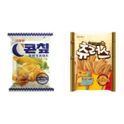 【蝦皮直營】韓國CROWN 超甜玉米脆片70G/西班牙點心棒84G 零食 餅乾 吉拿棒 韓國零食 進口零食 甜點