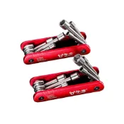 (店+)【牛享】 6件折疊內六角套筒扳手組 公制英制 CR-V鉻釩鋼 折疊六角套筒板手組 6PCS 摺疊六角套筒板手組 套筒板手