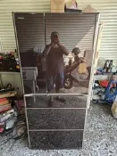 《玄喆二手家具》日立6門玻璃鏡面670公升冰箱/型號：R-SF8800E/家用冰箱