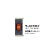 (店+)【Panasonic 國際牌】GLATIMA  WTGF4510H 埋入式緊急壓扣 WTGF4881H TV電視中繼 鋁合金蓋板 高雄永興照明