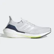 ADIDAS ULTRABOOST 21 男鞋 慢跑 Boost 中底 避震 透氣 馬牌底 白 黑 綠【運動世界】FY0377