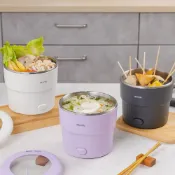 (店+)【JWAY】MIYA 小時光快煮鍋｜泡麵鍋 電火鍋 一人用 宿舍懶人鍋 輕食 快速加熱 MY-KT235 /KT236/KT237