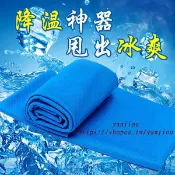 新北蘆洲 現貨 輕薄涼爽冰涼巾 涼爽 冰涼 沾水擰乾 稍微甩一下 稍微甩一下 稍微甩一下