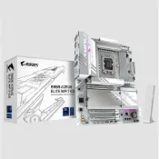 (店+)【GIGABYTE 技嘉】B860 AORUS ELITE WIFI7 ICE  主機板(ATX/Realtek2.5G+Wi-Fi 7/註五年)