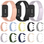 XIAOMI 小米智能手環 11 主動式彩色替換矽膠腕帶 Active 11Active Sport 錶帶手鍊配件軟 T