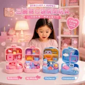 韓國AURORA World三麗鷗角色口袋Sanrio角色口袋夢幻房間玩具