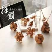 (店+)益智動腦拆卸孔明魯班鎖/孔明鎖/魯班鎖/益智玩具/兒童玩具/木頭玩具/親子互動(清SALE)