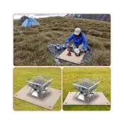 (店+)［YOGOTO]選品戶外露營野營⛺️防火毯滅火毯玻璃纖維隔熱墊戶外露營地墊防火布耐高溫防燙阻燃毯