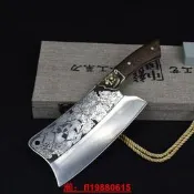 ✨爆款 03382木柄切片刀龍泉市家用菜刀女士輕巧刀具鋒利廚師刀廚刀批發