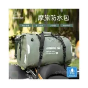 (店+){RY}可拓展頭盔包 大容量防水 機車置物袋 檔車後座包 車架包 機車收納袋 摩托車後座包 摩旅騎行尾包 馱包尾架包