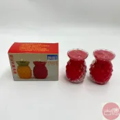 【古德】五號八國祈安招財旺旺燈 / 一箱十二對 / 鳳梨酥油蠟燭 / 鳳梨蠟燭