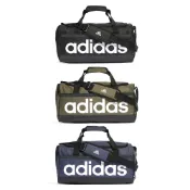 ADIDAS LINEAR DUFFEL M 健身包 旅行袋 行李袋 - HR5349 HR5350 HT4743