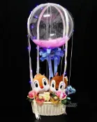 X射線 精緻禮品 奇奇蒂蒂 熱氣球，Disney/捧花/情人節金莎花束/西洋情人節/熱氣球/告白氣球/畢業花束/亮燈花束/情人節禮物/送禮/婚禮小物/生日禮物/交換禮物/告白/求婚，X射線【Y572865】