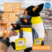 國王企鵝家族 屏東海生館 XPARK 紀念品  可愛企鵝 企鵝娃娃 企鵝玩偶 企鵝玩具 企鵝娃娃 可愛的東西 生日禮物
