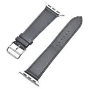 HERMES 經典Single Tour 42 mm Swift小牛皮單圈Apple Watch錶帶(黑色)