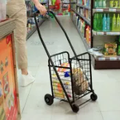 優選好物🎈購物買菜車 小拉車 家用折疊輕便手拖車 拉貨車 老人手拉行李車 快遞小推車 拉車 貨物推車 折疊買菜車