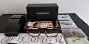 二手 正品 OLIVER PEOPLES 琥珀 玳瑁 墨鏡 眼鏡 鏡框