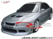 三菱LANCER EVO6改EVO7 LOOK前保桿空力套件99-00