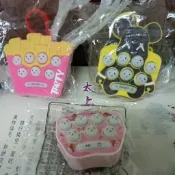 全館99元出貨（全新）糬條打地鼠+1（娃娃鑰匙圈小芭比鑰匙圈發光手環+2）（5夜光小鴨+小水槍）