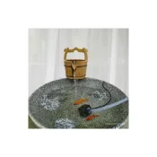 (店+)陶瓷竹流水 竹筒流水 擺件竹子竹排 流水器 陶瓷流水擺件魚缸流水器養魚循環水係統水缸造景擺件水桶過過濾