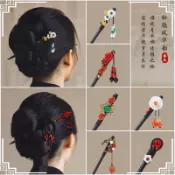 ✨新品上市✨新中式國風杜鵑花朵流蘇髮簪女步搖髮釵氣質高級感漢服馬面裙配飾