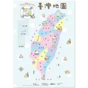 角落小夥伴台灣地圖掛圖 世一文化編輯 著 世一文化 出版