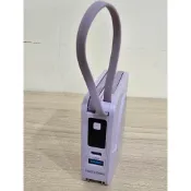 *二手出清*Moztech五合一多功能快充行動電源 10000mAh (MOA08) / 自帶線+插頭 / 支援無線充電
