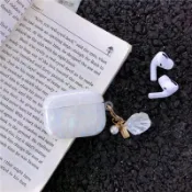氣質貝殼AirPods 4代 Pro2代保護套 3代 1代 2代藍牙耳機保護套i14 i13 i12 i11手機殼