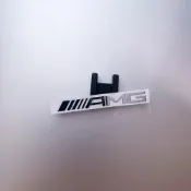 AMG 鋁箔貼 5cm 新款｜現貨 金屬 鋁貼 benz 內飾 貼紙 改裝 賓士車貼 隨意貼 車標 車飾 小標 賓士標誌