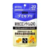 【Donki日本唐吉訶德】UHA悠哈 味覺糖 營養補充軟糖 還原型輔酶Q10 芒果味 20日份 40粒