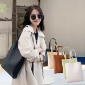 (店+)【希賽德】韓系大容量手提包 韓國 女 大手提包 韓版 手提 a4包包 女用 韓系 肩背 斜背包 兩用包  肩背包 女包 大方包