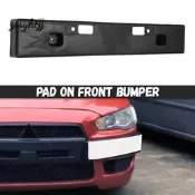 台灣現貨MITSUBISHI 三菱藍瑟 EX 改裝 EVO 2009-2016 車牌架車牌支架
