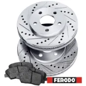 （哈斯商行）FERODO 碟盤 打孔碟 劃線碟 BENZ W177 W213 W205 W166 W167 X253