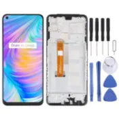 鼎盛貿易行 適用于 for OPPO Realme Q2 RMX2117 原裝液晶觸摸總成帶框