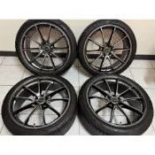 22吋RAYS G25最頂階 EDGE 5/112鍛造框 model X