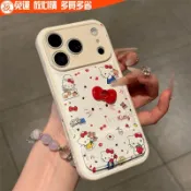 賣萌 Kitty 鏡子支架 iPhone 17 pro max 手機殼 蘋果 16 15 14 13 12 11 xs