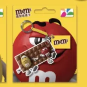 m&m’s/巧克力造型悠遊卡/片裝款